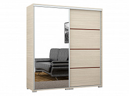 BRN-180 tükrös gardróbszekrény 180 cm