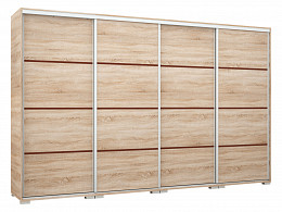 BRN-318 tolóajtós gardróbszekrény 318 cm