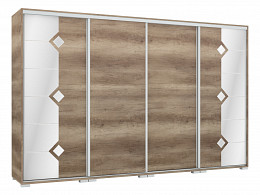 DMND-318 tolóajtós gardróbszekrény 318 cm