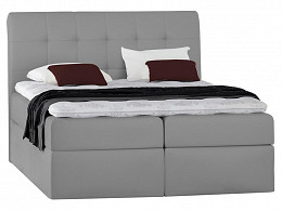 TYP50 boxspring ágyneműtartós kárpitozott bonellrugós matracos franciaágy 180x200