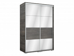 MRR-140 tükrös tolóajtós gardróbszekrény 140 cm