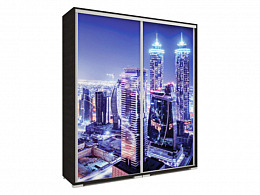 ISV-160 tolóajtós gardróbszekrény 160 cm, Dubaj