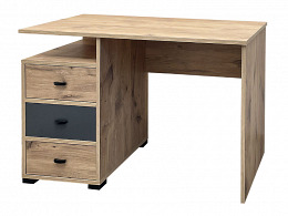 BRD 3 fiókos íróasztal