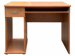 Flat 1 fiókos számítógépasztal 100 cm, balos