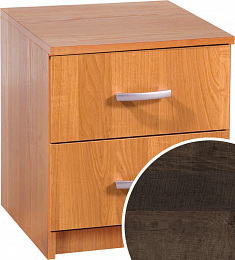 Éjjeliszekrény 2 fiók K-4022S - Grange tölgy