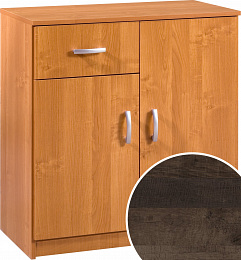 Komód 2 ajtó 1 fiók K-8041S2D - Grange tölgy