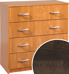 Komód 4 fiók K-8044S - Grange tölgy