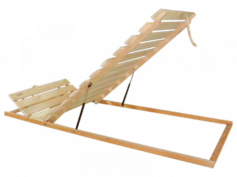 MSVL-100 gázrugós nyitható merev léces ágyrács 100x200