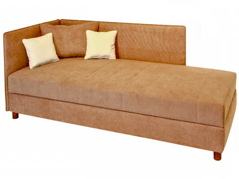 Triest ágyneműtartós relax bonellrugós heverő 90x200, balos