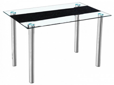ESTR-120 üveg étkezőasztal, 120 cm