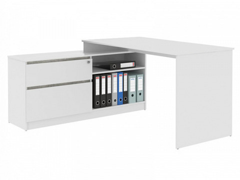 BENS-138 sarok számítógépasztal, 138 cm