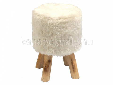 ALPA szőrmés puff