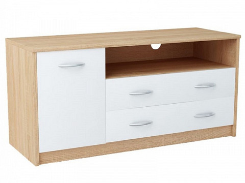 MAKE 1 ajtós 2 fiókos TV-állvány