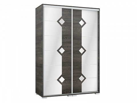 DMND-140 tolóajtós gardróbszekrény 140 cm