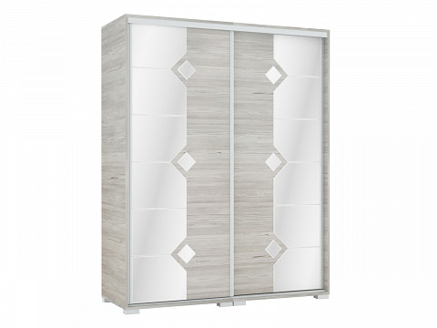 DMND-160 tolóajtós gardróbszekrény 160 cm