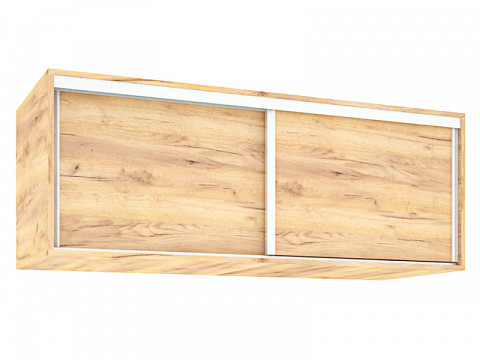 FKS-120 tolóajtós gardróbszekrény felső magasító 120 cm