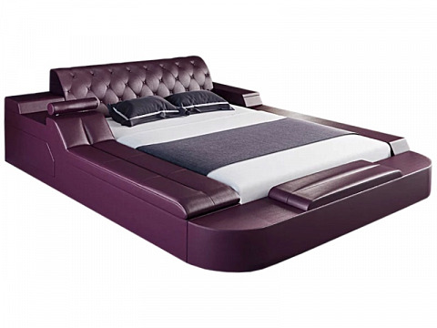 Palmas franciaágy rugós matraccal 160x200 fekvőfelülettel, balos