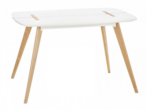 DVD-120 fa vázas fix étkezőasztal, 120 cm