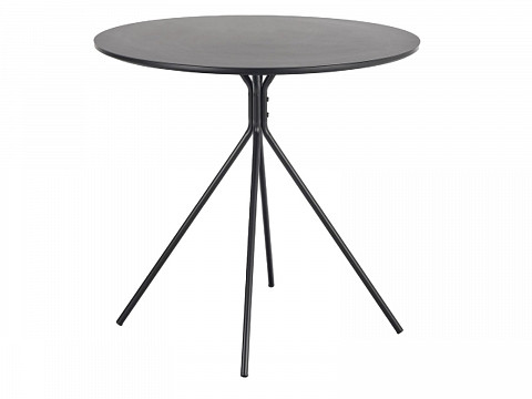 FNDI-80 acél vázas fix étkezőasztal, 80 cm