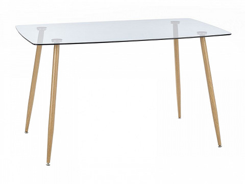 NXT-130 fix üveg étkezőasztal, 130 cm
