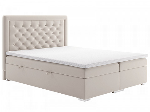DOMA-160 kárpitozott boxspring ágy 160x200