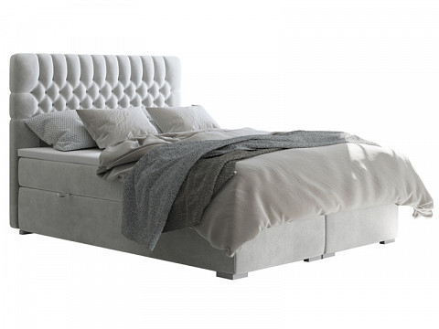 FOND-160 kárpitozott boxspring ágy 160x200
