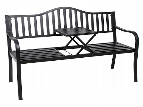 DGNO acél vázas kerti pad