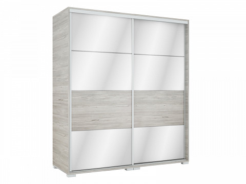 MRR-180 tükrös tolóajtós gardróbszekrény 180 cm