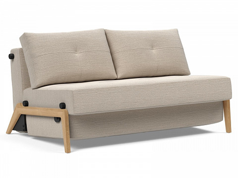 Cubed Wood 140 2 személyes kinyitható rugós kanapé