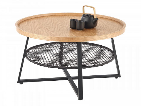 FLRE rattan dohányzóasztal