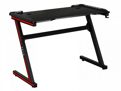 MCKE fémvázas gamer számítógépasztal RGB LED világítással, 140 cm