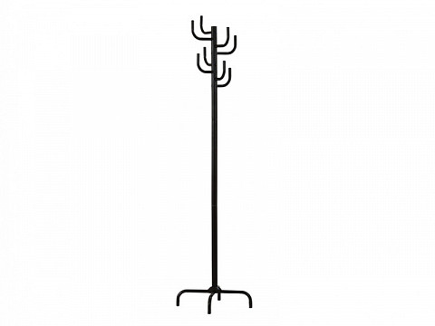 HLW-11 álló ruhafogas, fekete