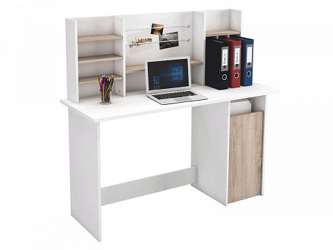 AMB-121 felépítményes íróasztal, 121 cm