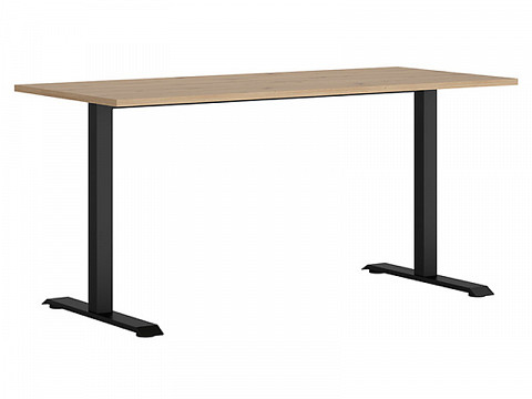 Kende fémvázas íróasztal, 140 cm