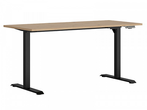 Kende elektromos emelős fémvázas íróasztal, 140 cm