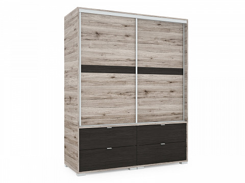 CZR-160 tolóajtós gardróbszekrény 160 cm