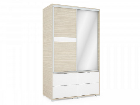 CZR-120 tükrös tolóajtós gardróbszekrény 120 cm