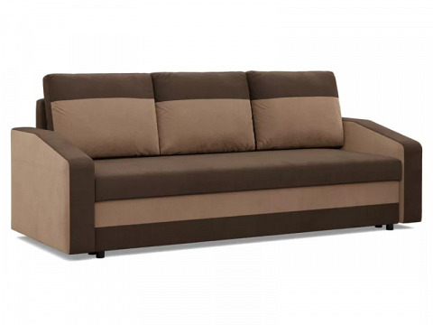 Hewlet 3 személyes kinyitható karfás rugós ágyneműtartós kanapé
