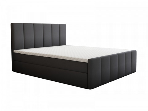 Star ágyneműtartós boxspring ágy, 160x200