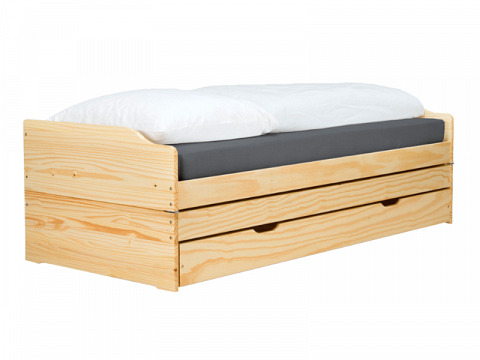 Flopy ágykeret ágyráccsal és pótággyal, 90x200