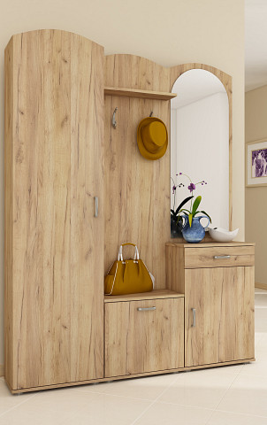 Előszoba bútor szett 2 - Arany tölgy