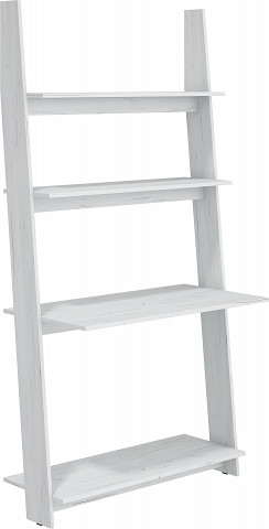 Rack íróasztal - Fehér tölgy
