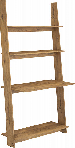 Rack íróasztal - Burgundy tölgy