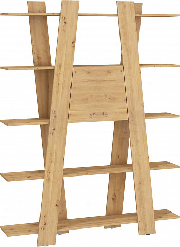 Via 150 2D könyvespolc 2 ajtó - Artisan tölgy