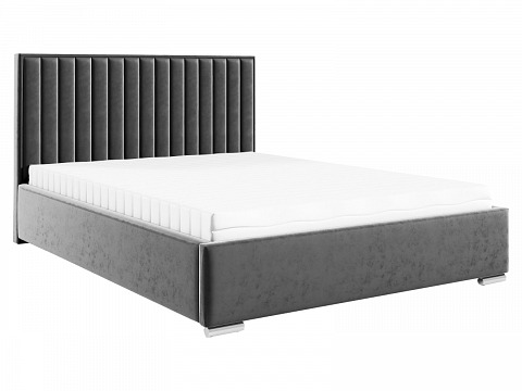 ST4 kárpitozott ágyneműtartós ágyrácsos ágykeret 140x200