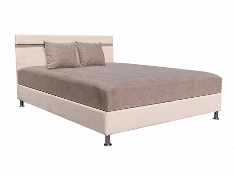 Hektor kárpitozott ágyneműtartós franciaágy, 160x200