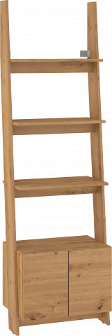Rack 60 1D könyvespolc 2 ajtó - Artisan tölgy