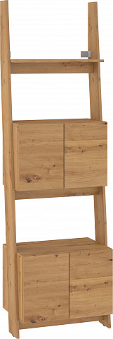 Rack 60 2D könyvespolc 4 ajtó - Artisan tölgy