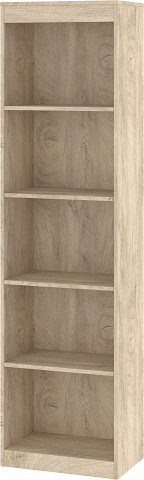 Maximus könyvespolc W - Endgrain tölgy