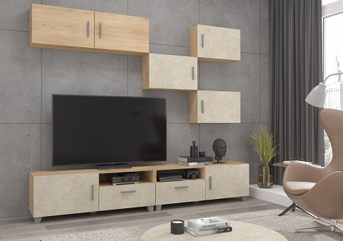 Kuga TV-állvány - Cremona tölgy - Granada mandula